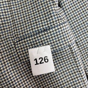 Saco Clásico Talle 48 Estampado Príncipe de Gales - imagen 4