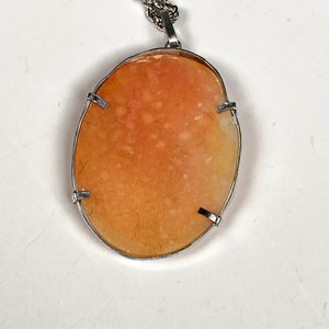Colgante Camafeo Ovalado con Cadena de Plata - imagen 4