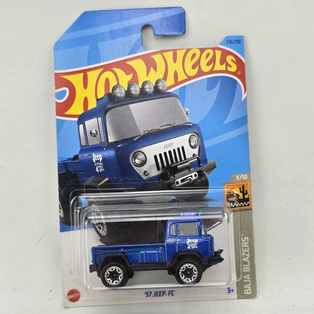 Hot Wheels Jeep FC '57 Baja Blazers Azul