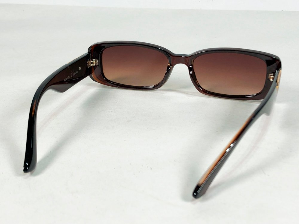 Par de lentes de sol para dama o caballero color marron - imagen 3