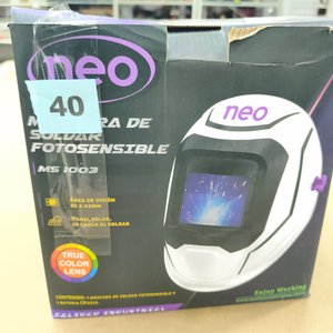 Lote siguiente: Máscara de Soldar Fotosensible Neo con Visor Frontal
