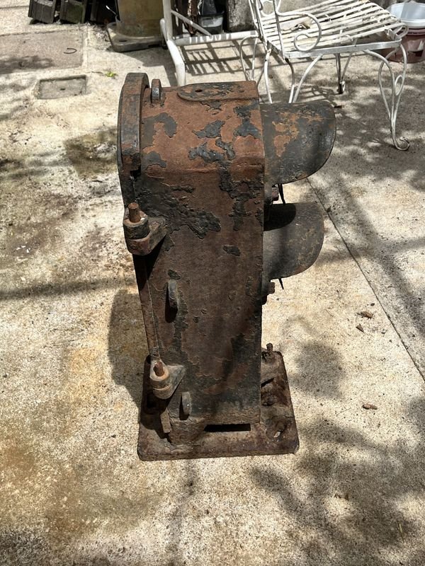 Antiguo farol de cruce de tren británico - imagen 6