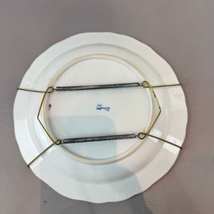 Plato de Porcelana Meissen "Cebolla Azul" (Zwiebelmuster) - imagen 2