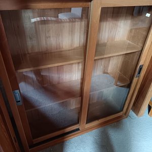 Mueble Cristalero Madera Maciza Fundamento - imagen 7