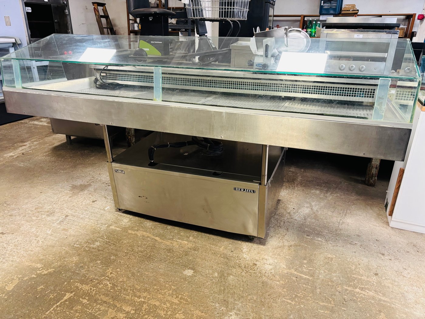 Vitrina Refrigerada Cuder Berjaya para Pescados y Mariscos - Baja hasta -2°C
