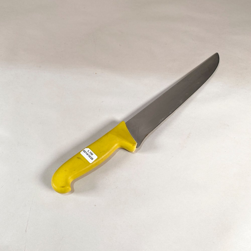 Cuchilla de Carnicero Victorinox Fibrox con Cabo Amarillo