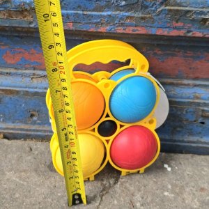 Juego de Bochas de Colores con Estuche Amarillo - imagen 3