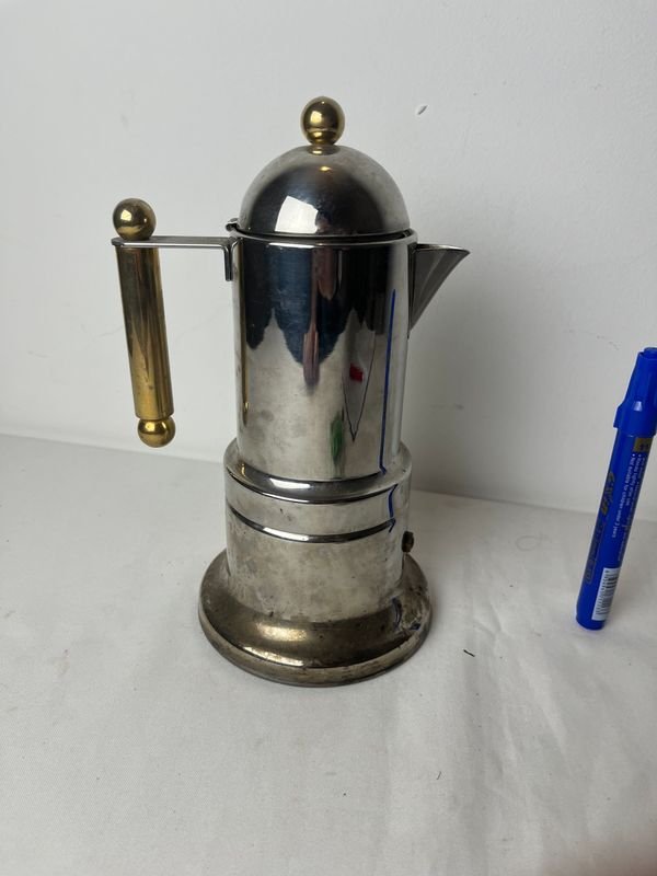 Cafetera de Cobre con Diseño Vintage - imagen 3