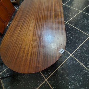 Mesa Oval de Madera Maciza Petiribí para 6 Personas - imagen 3