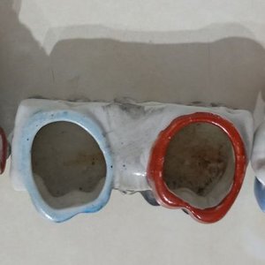 Salero y Pimentero de Porcelana Estilo Niños Tocando Acordeón - Origen Japón - imagen 4