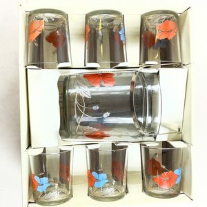 Set Imperial de Vasos y Hielera con Diseño Floral - imagen 2