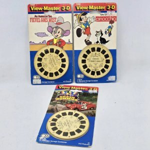 Pack de 3 Discos View-Master 3D: Fievel, Pinocchio y Crash Dummies - imagen 2