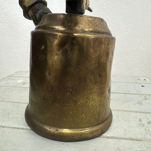 Soplete Antiguo de Bronce para Soldar - imagen 4
