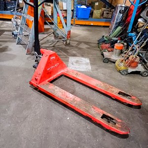 Paletera Hidráulica Roja HanJack 2500kg - imagen 2