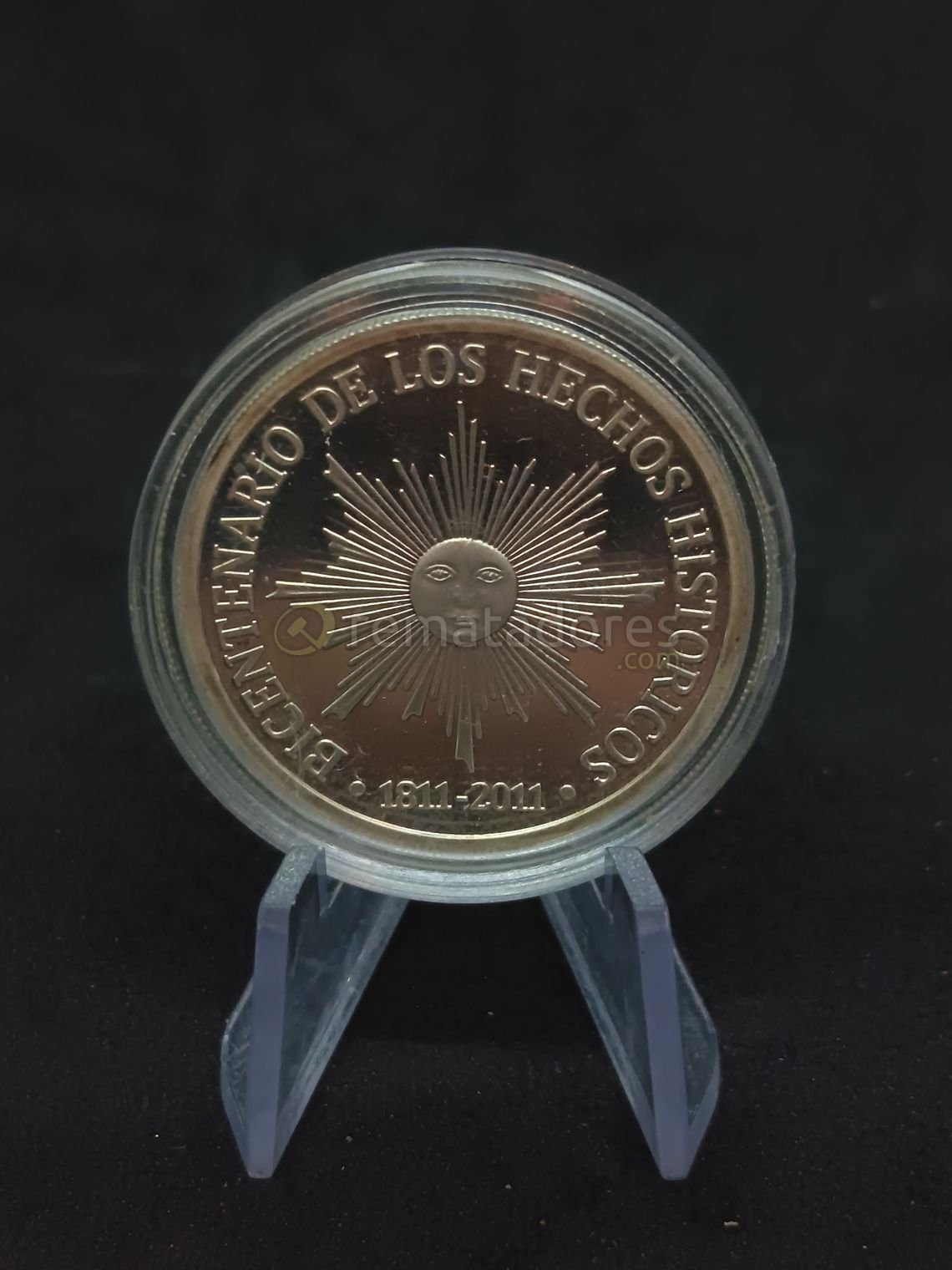 Moneda Conmemorativa "Bicentenario de los Hechos Históricos" República Oriental del Uruguay 1811-2011