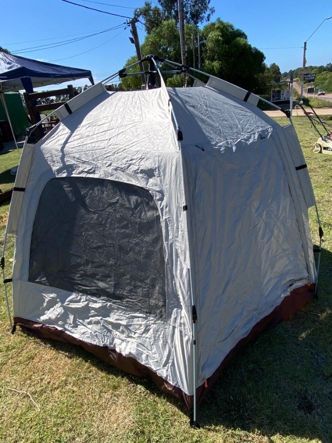 Carpa de Camping con Mosquitero y Doble Puerta - imagen 6