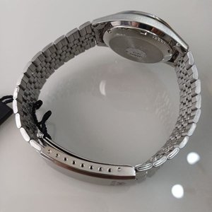 Reloj Orient Automático 3 Estrellas Acero Inoxidable Esfera Dorada Día/Fecha - imagen 8