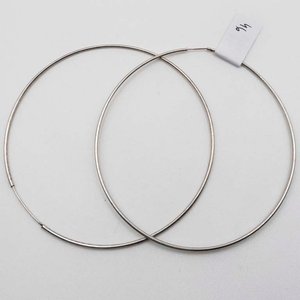 Lote anterior: Par de Aros Argolla Grandes de Plata 925