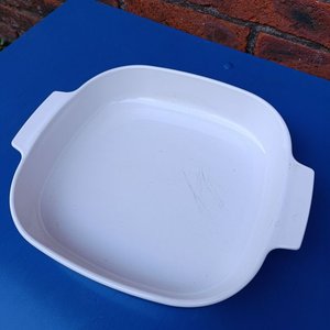 Cacerola Cuadrada Baja Corning Ware con Tapa de Vidrio Templado - imagen 4