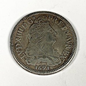 Lote anterior: Moneda Francesa de Plata 1691