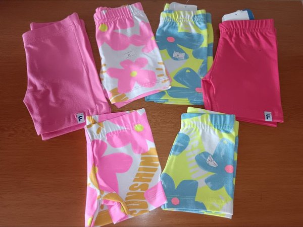 Lote de calzas estampadas y lisas para bebé - imagen 2
