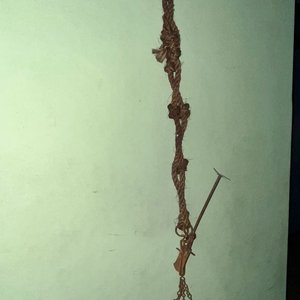 Balanza Antigua de Colgar con Plato Metálico - imagen 3