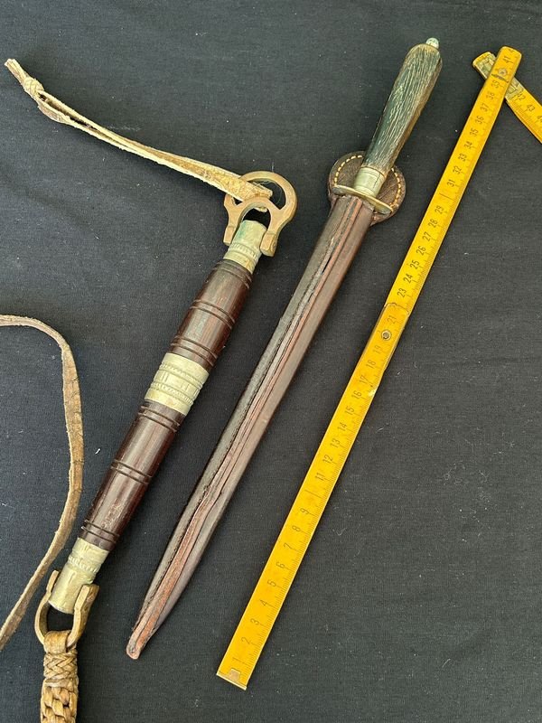 Lote de Armas Antiguas con Faconcito y Cabo de Búfalo - imagen 8