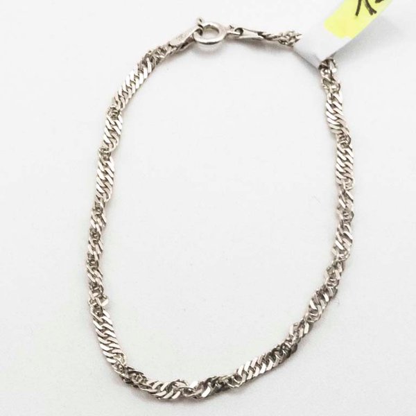 Pulsera Cadena de Plata 925 - 18 cm - imagen 1