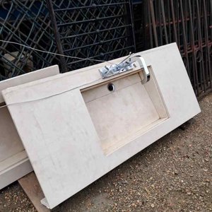 Lote siguiente: Mesada de Mármol para Baño con Bacha