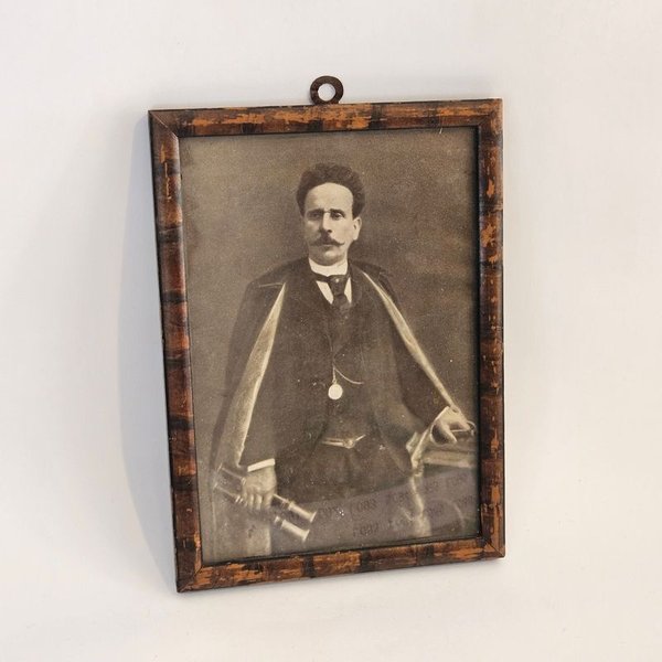 Cuadro antiguo con imagen de Aparicio Saravia - imagen 1