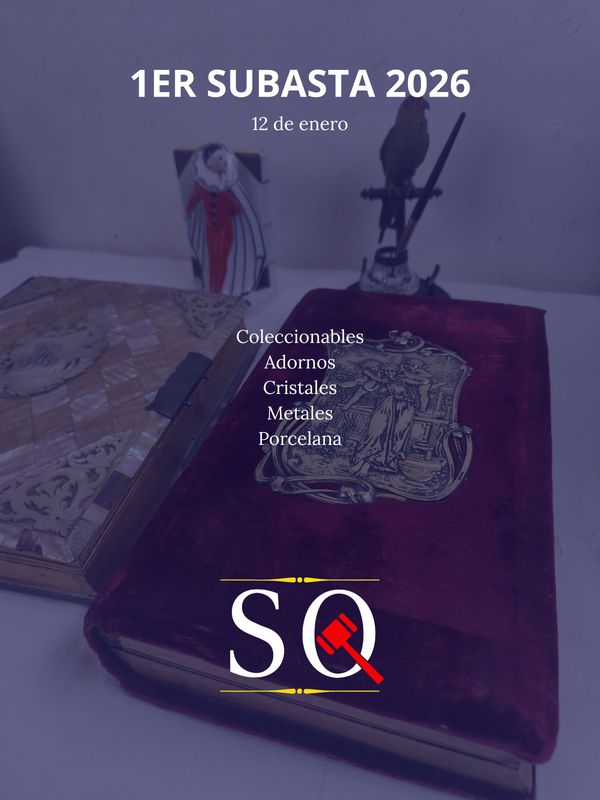 SUBASTA DE ADORNOS - COMENZO EL AÑO 2026: Muebles y Decoración