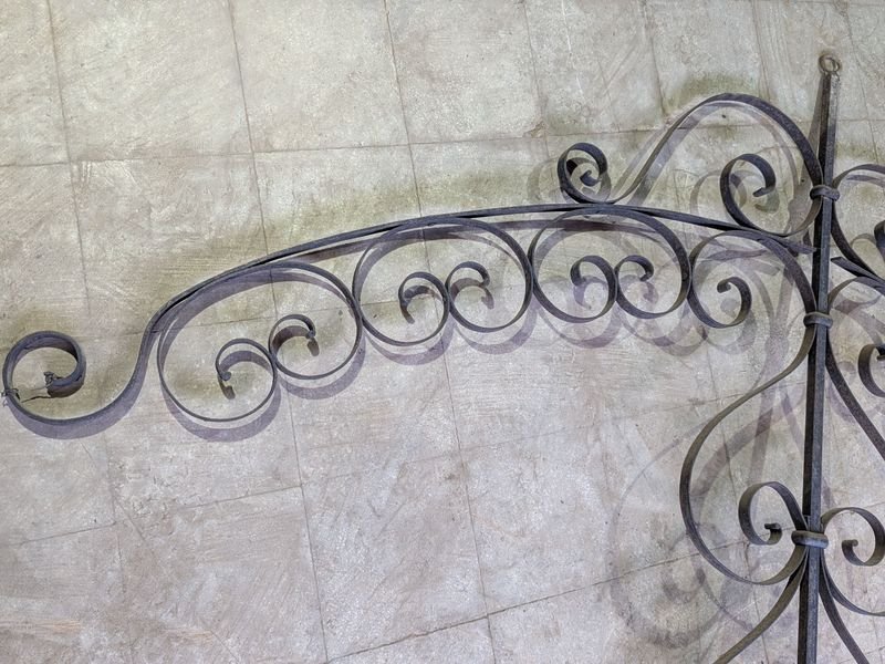 Decoración de hierro trabajado para glorieta - imagen 5