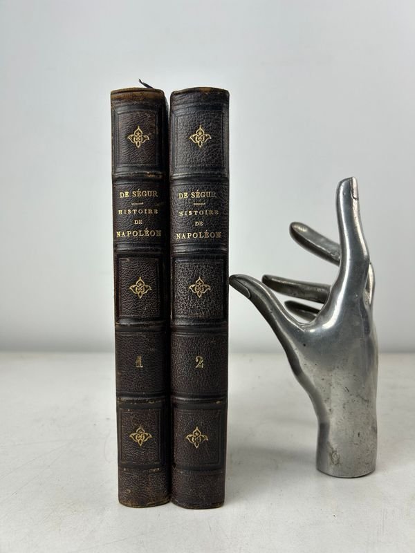 Dos tomos de Historia de Napoleón y la Gran Armada durante el año 1812