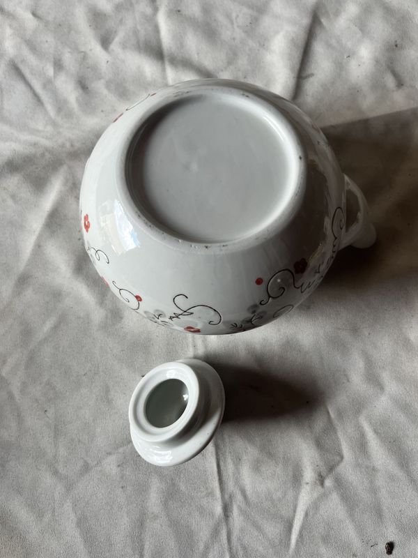 Tetera o cafetera de porcelana - imagen 3