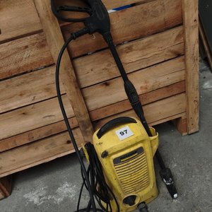 Hidrolavadora Eléctrica Kärcher Amarilla con Lanza y Cable - imagen 3