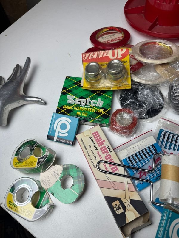Gran lote de artículos papelería vintage y nuevos - imagen 13
