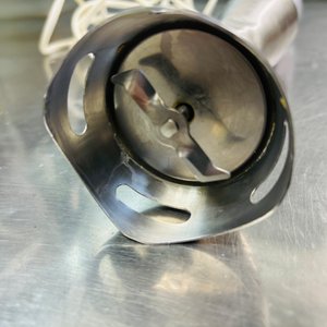 Mixer de Mano "Paiter" Acero Inoxidable y Plástico Blanco - imagen 3