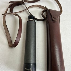 Catalejo Alemán Trophy 20x32 con Estuche de Cuero y Correa - imagen 1