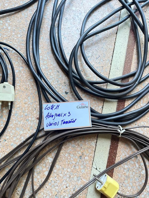 Alargues y cables varios para venta - imagen 2