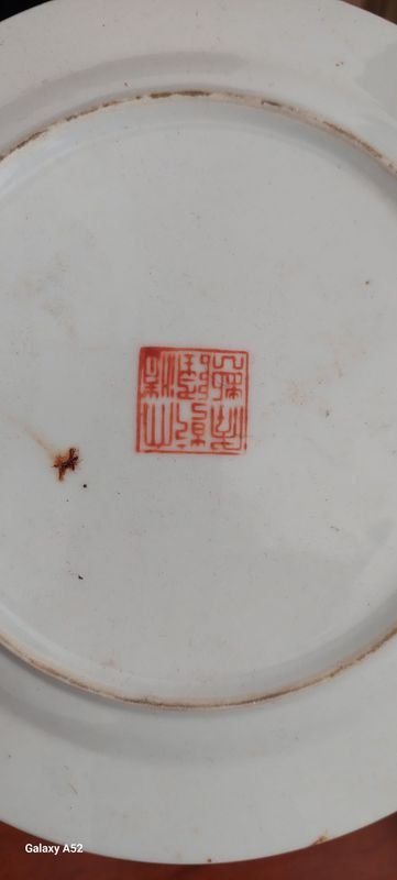 Platos decorativos de porcelana y cerámica - imagen 6