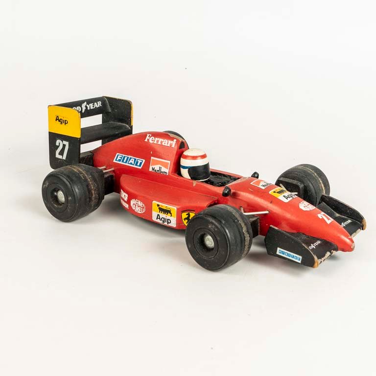 Maqueta de madera auto F1 Ferrari