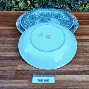 Tres Platos Decorativos de Pared con Diseños Orientales - imagen 7