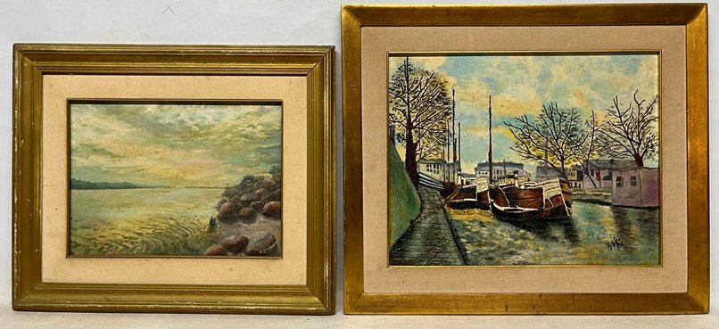 Lote siguiente: Pintura de A. Gonzalez - Marina