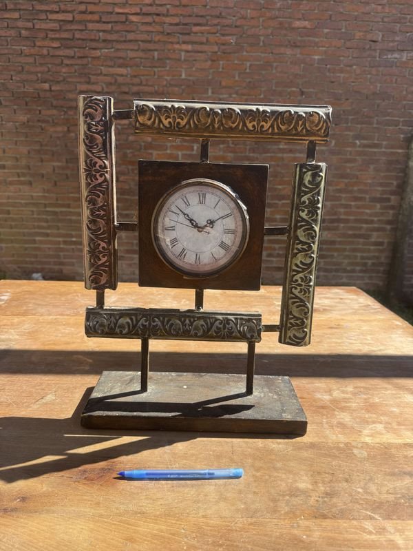 Reloj de Mesa Decorativo Estilo Clásico