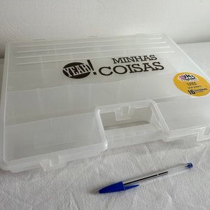 Valija Organizadora Transparente con 16 Espacios - imagen 3