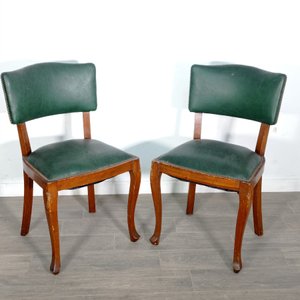 Juego de Comedor Francés: Mesa Extensible y 6 Sillas Tapizadas en Neoskai - imagen 12