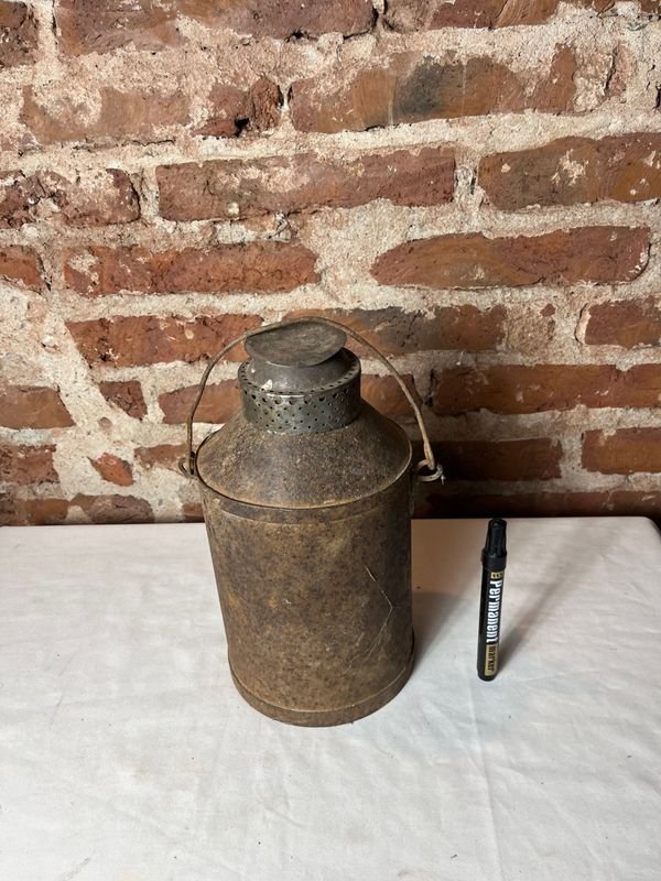 Tarro Lechero Antiguo de Chapa