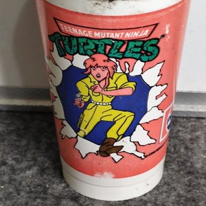 Vaso Coleccionable Tortugas Ninja Pepsi Años 90 - imagen 3