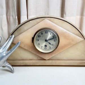 Lote anterior: Reloj de Mesa Art Decó en Mármol y Bronce