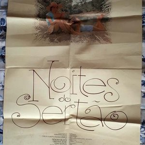 Lote anterior: Poster Original "Noites do Sertão" (1984) con Débora Bloch y Milton Nascimento